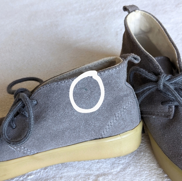 GAP Toddler Boys Chukka Boots size 12 Grey Suede - Picture 7 of 7